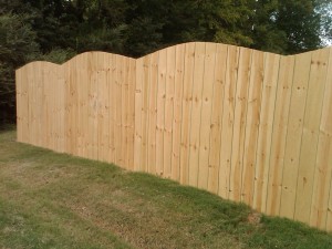 Wood fence, Privacy Wood fence, Convex Wood Fence
