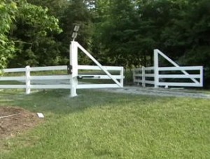 Horse fence Gate